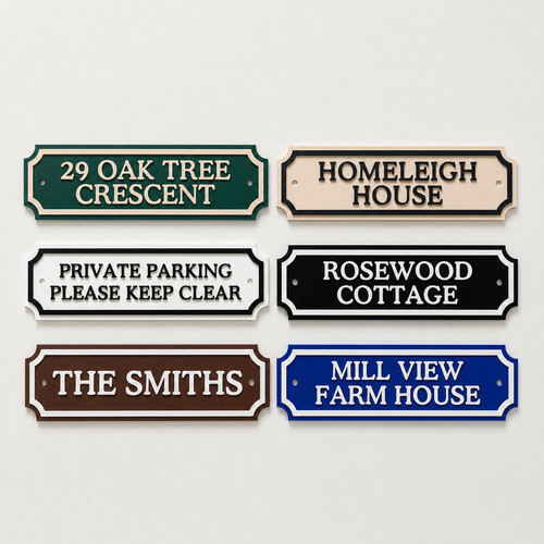 Personalised text sign custom - personalised,