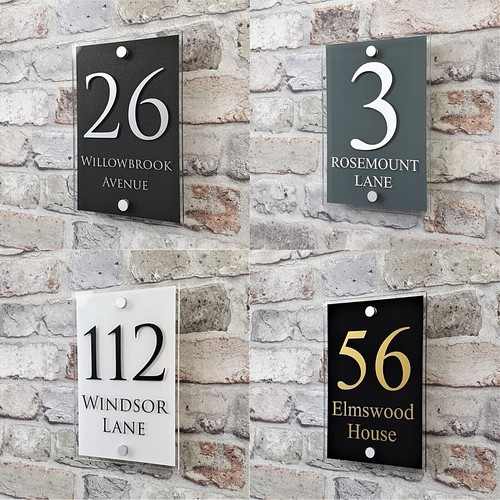 Personalised house sign - house,