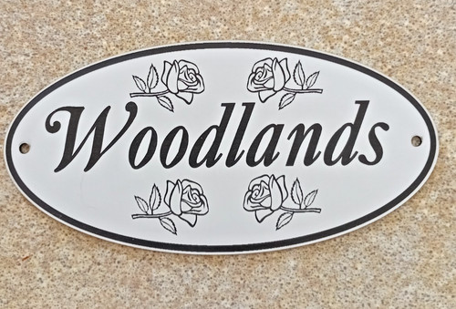 House number name plaques - house,