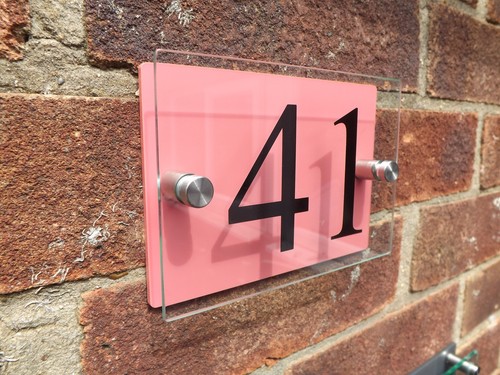 House number plaques door - house,
