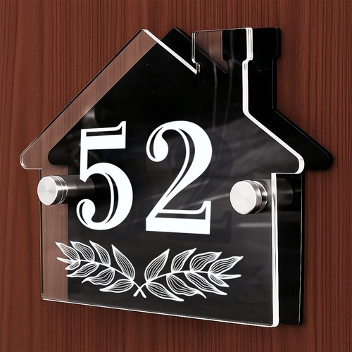 House number plaques - house,