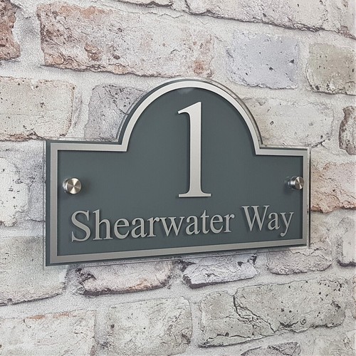 House address plaques door - plaques,