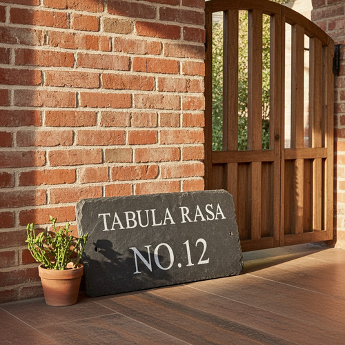 Large address sign - large,