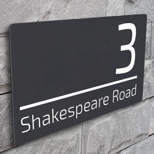 Floating house sign - house,