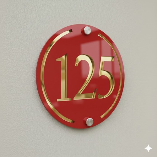 House number plaques - house,