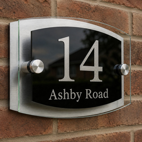 Contemporary house signs - contemporary,