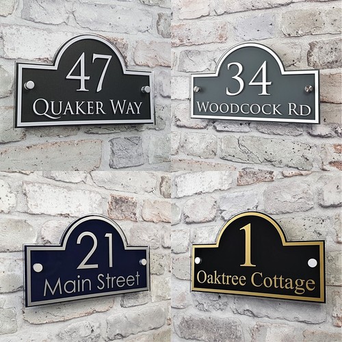 House address plaques - house, door